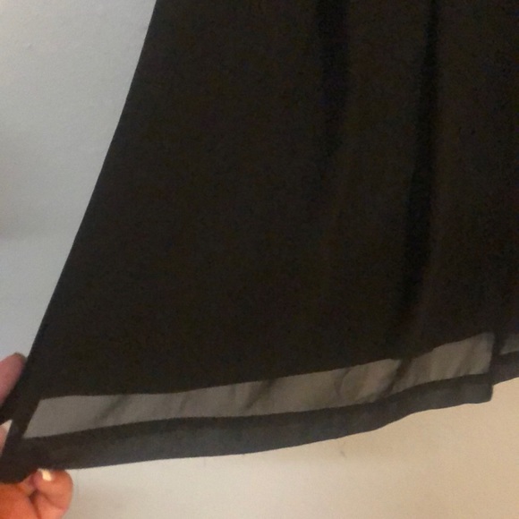 Express Black Strapless Dress - Picture 3 of 7